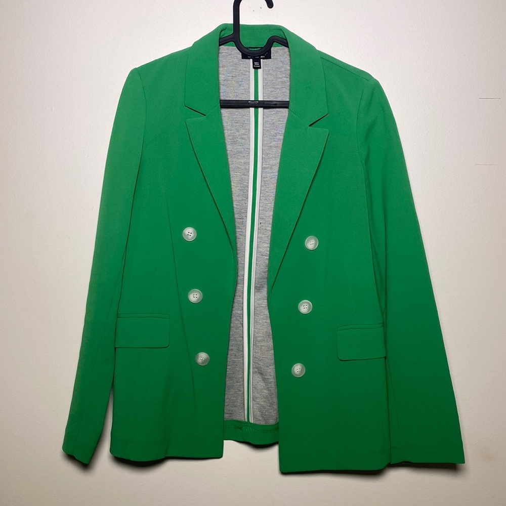 Green blazer